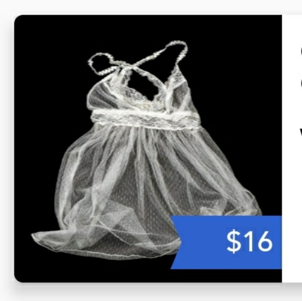 POL lingerie camisole (L) NWOT